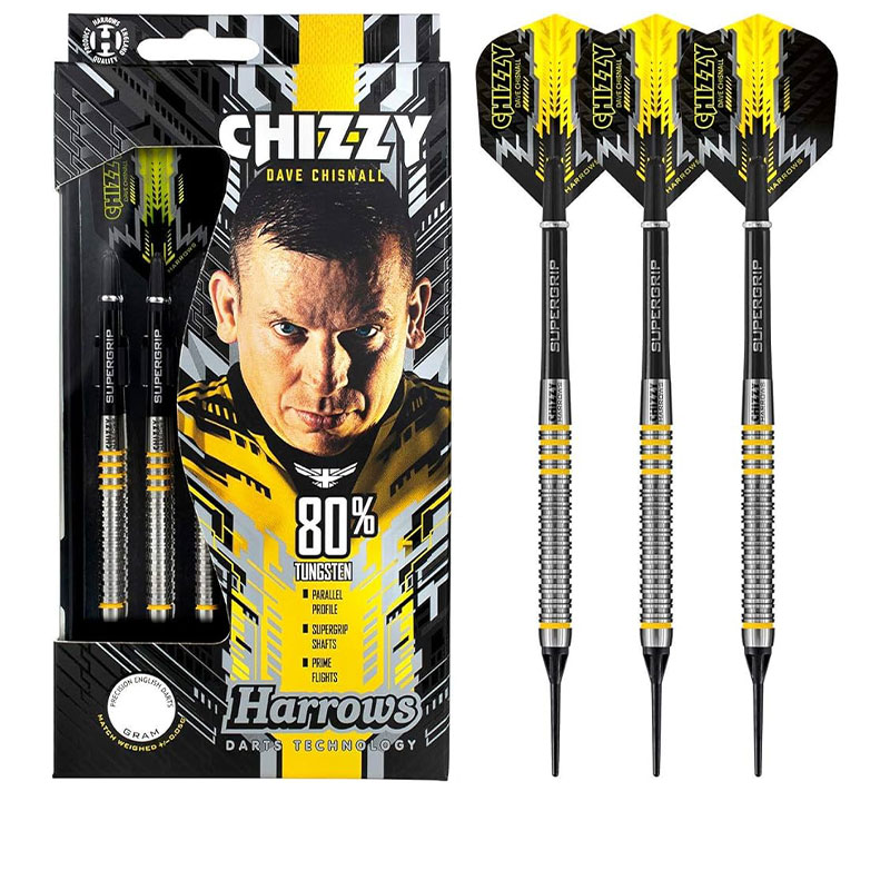 Harrows Softip Chizzy 80% Tungsten