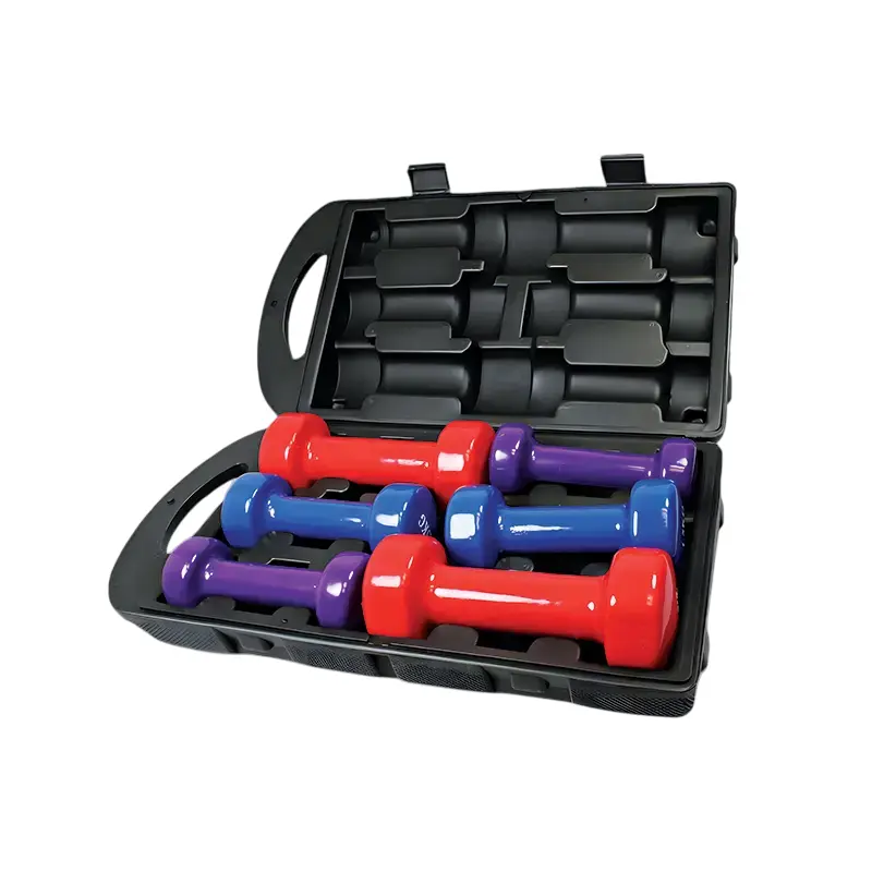9kg Vinyl Dumbbell Set