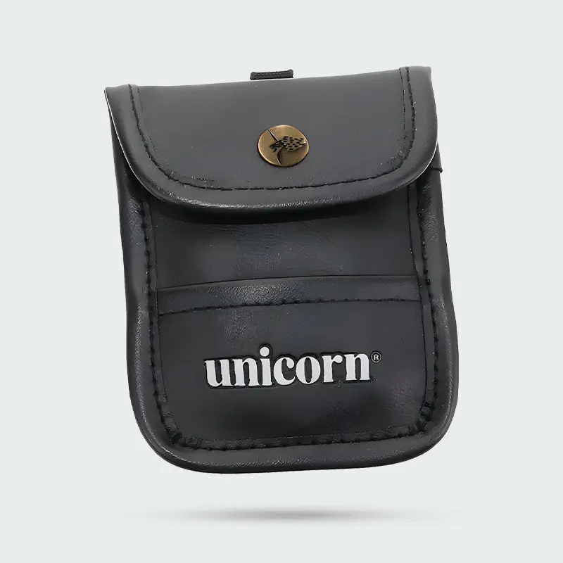 Accessory Pouch - Black Leather