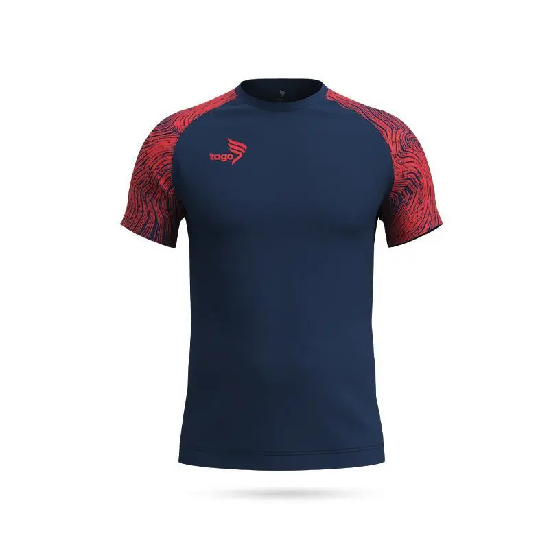 Tago Ultimate S/S T-Shirt D. NavyRed