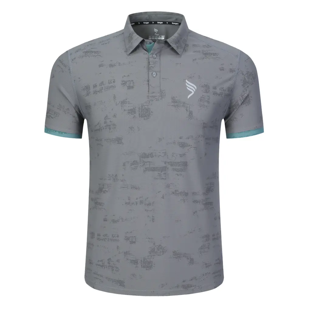 T5-6230 Tago Alpha Polo Shirt Grey