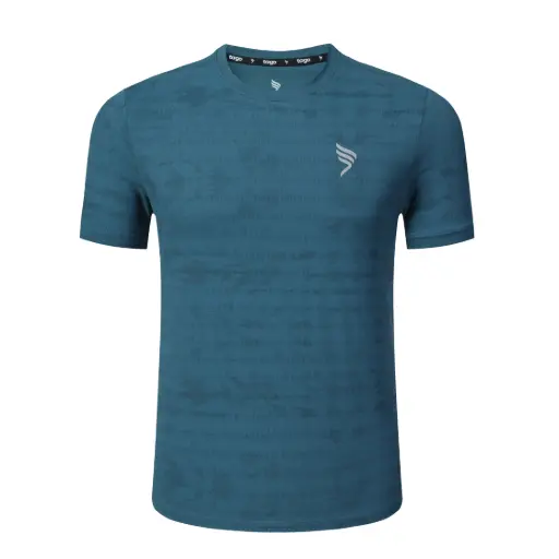T5-6233-1 Tago Saqr Shirt Green S/S