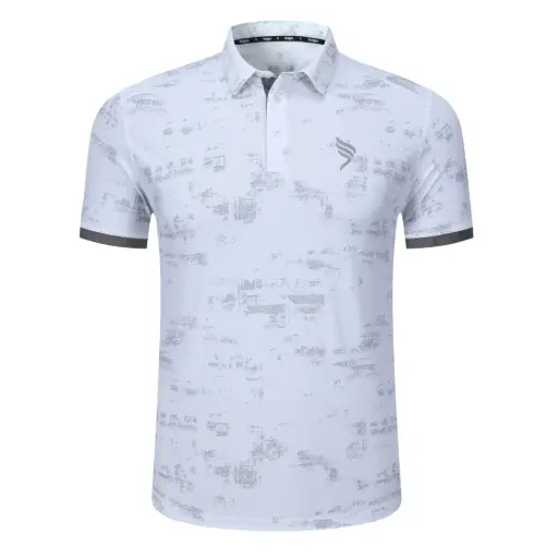 T5-6230 Tago Alpha Polo Shirt White